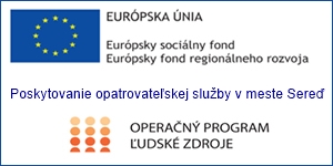 Poskytovanie opatrovateľskej služby v meste Sereď