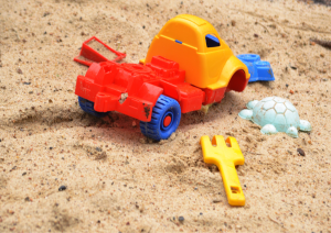 ilustračný obrázok - detské pieskovisko